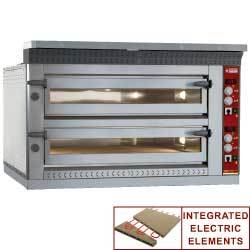 Four a pizzas electrique 2x 9 pizzas 350 mm