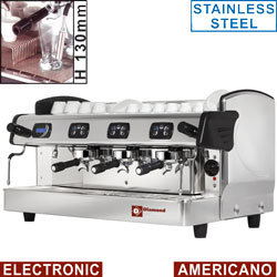 Machine a cafe americain 3 groupes ( + display