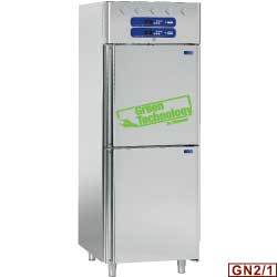 Armoire frigor. & congélectrique 2x350 l. gn 2/1
