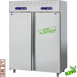 Armoire frig.&congélectrique 2x 700 l. gn 2/1