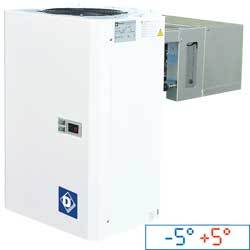 Groupe frigorifique a paroi a chevauchement