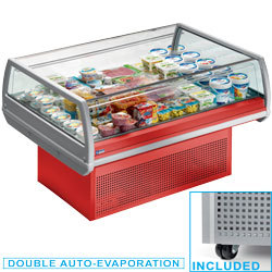 Vitrine self service refrigeree panoramique