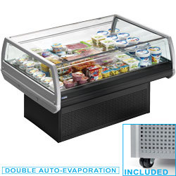 Vitrine self service refrigeree panoramique