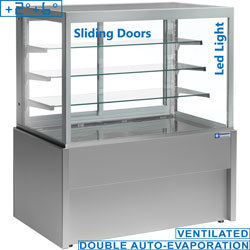 Comptoir vitrine pano. vent.4niv. ss reserv