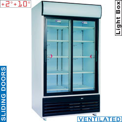 Vitrine temp. pos. 875 l. - caisson lumineux