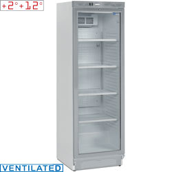 Vitrine ventile temperature positive 380 l.