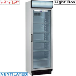 Vitrine temp. pos. 380 lt - caisson luminex