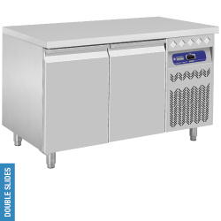 Table frigorif. vent. 2 portes gn 1/1 260 l.