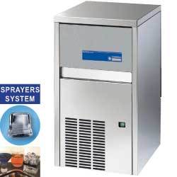 Machine a glacons inox 20kg/24h.reserve 4 kg