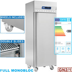 Armoire congélectrique vent. 700 l. 1 porte (gn2/1)