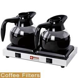 Plaques chauffantes pour 2 carafes