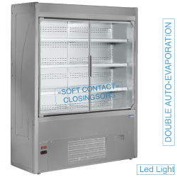 Mural refrigere, ventile avec porte en verre