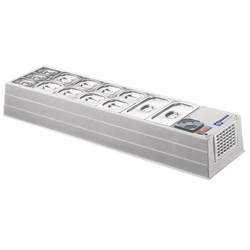 Structure frigorifique 7 gn 1/3 h150 mm