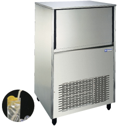 Machine a glacons creux inox 75kg/24hres37kg