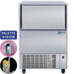 Machine a glacons creux inox 75kg/24hres37kg