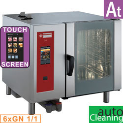 Four électriquetouch vapeur boiler/conv.6xgn1/1 + cle
