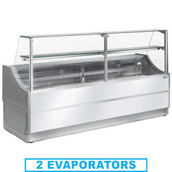 Comptoirs-vitrine refrigere avec reserve