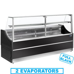 Comptoirs-vitrine refrigere avec reserve