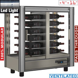 Vitr.réfr. à vins lt.216 - travers. - mod.