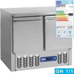 Table frigo. compact 2 portes gn1/1 240l.