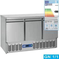 Table frigo. compact 3 portes gn1/1 380l.