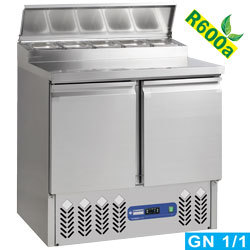 Table frigor.2 portes + struct.refr. 5xgn1/6