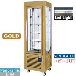 Vitrine panora. 5 plat tourn.360l gold