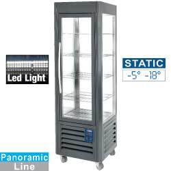 Vitrine panoramique. 5 niveaux 360l -anthra