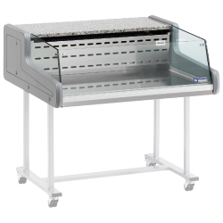 Comptoir vitrine refrigere vitre self-serv.