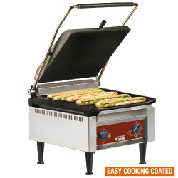 Contact-grill "haut rendement" pl. emaillees