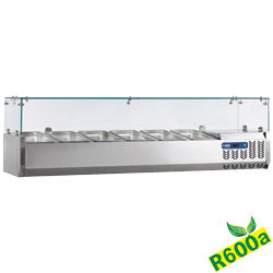 Structure refrig. 7xgn1/4 150mm + vitre