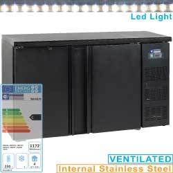 Refroidisseur de bouteilles 2 portes, 290 l.