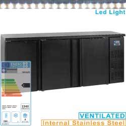 Refroidisseur de bouteilles 3 portes, 460 l