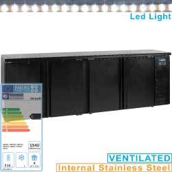 Refroidisseur de bouteilles 4 portes, 630 l