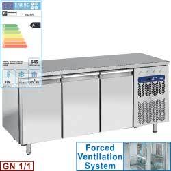 Table frig.vent. 3 portes gn1/1 405l.