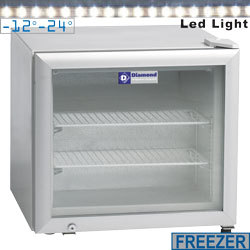 Vitrine de table t° negative, 50 litres