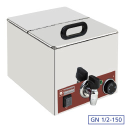 Chauffe aliment electrique gn1/2-150mm