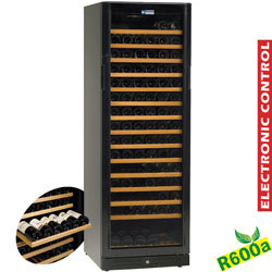 Vitr. a vins, vent.375lit.,black