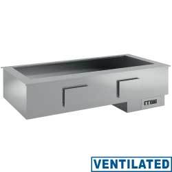 Element cuve bain marie "a sec" vent.4 gn1/1