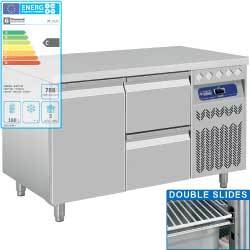 Ensemble table frigorifique