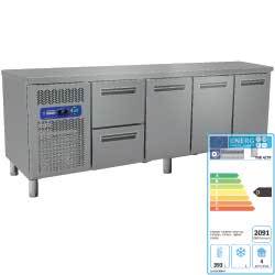 Ensemble table frigorifique