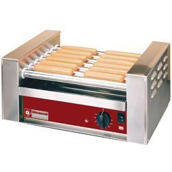 Grill saucisses electrique a 7 rouleaux