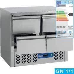 Ensemble table frigorifique