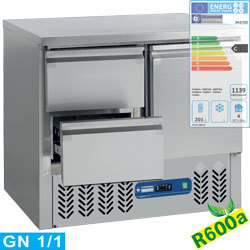 Ensemble table frigorifique