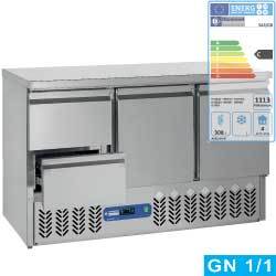 Ensemble table frigorifique