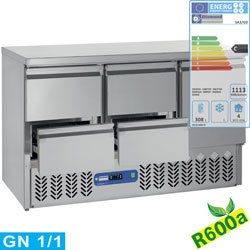 Ensemble table frigorifique