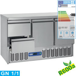 Ensemble table frigorifique