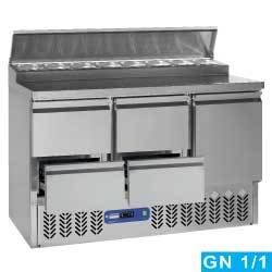 Ensemble table frigorifique