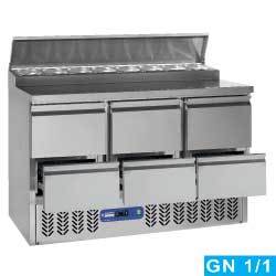 Ensemble table frigorifique