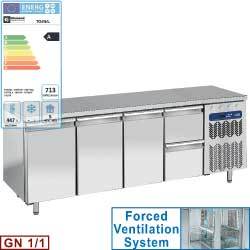 Ensemble table frigorifique